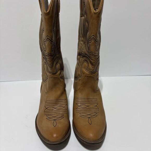 Coconuts By Matisse Women’s Legend, Brown Cowboy Boots, Size 6.5 M - Picture 3 of 6